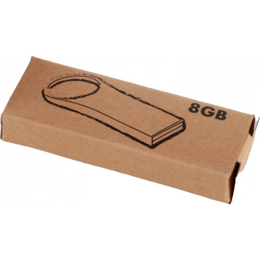 Logo trade firmakingituse pilt: Metallist USB-mälupulk 8 GB